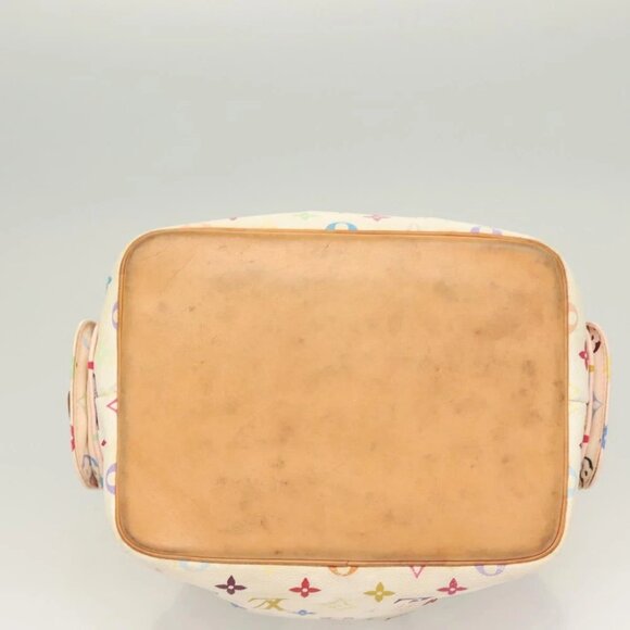 LOUIS VUITTON Monogram Multicolor Petit Noe Bag White M42229 LV Auth 127305 - Picture 6 of 14